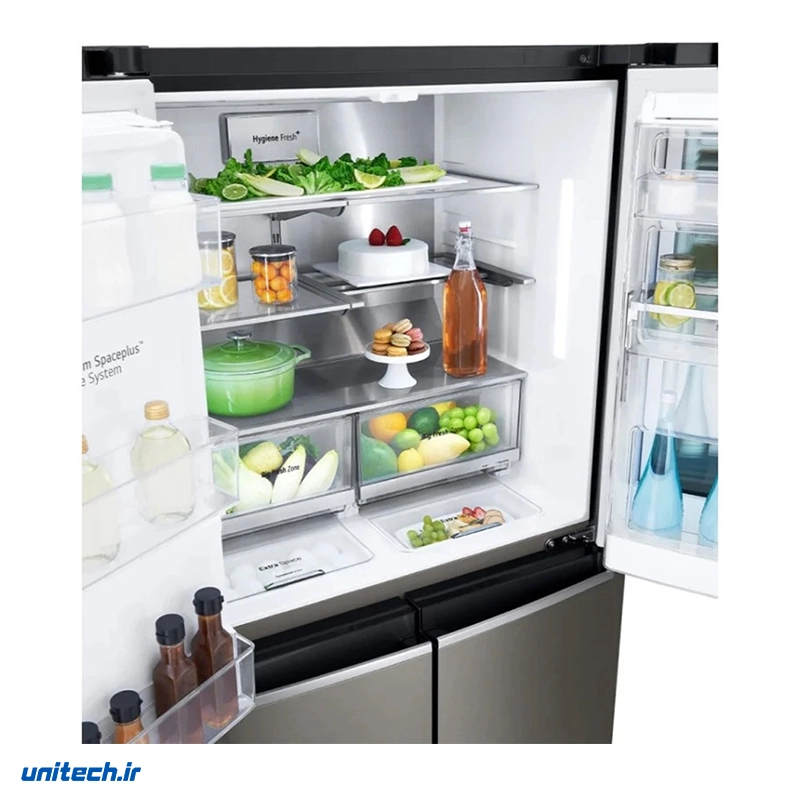 یخچال فریزر چهار درب 25 فوت ال جی مدل GRX24FMKBL5